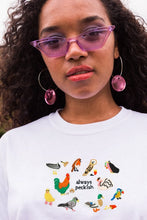 Load image into Gallery viewer, Always Peckish Embroidered Tee