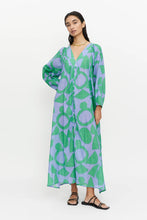 Load image into Gallery viewer, Block Print Emerald Dress