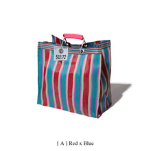 Load image into Gallery viewer, Recycled Stripe Bags by Puebco