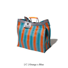 Load image into Gallery viewer, Recycled Stripe Bags by Puebco