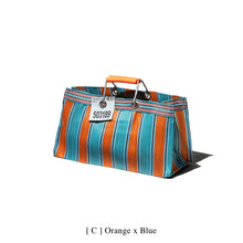 Load image into Gallery viewer, Recycled Stripe Bags by Puebco