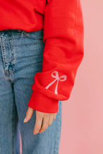 Load image into Gallery viewer, Bows Embroidered Sweatshirt (2 Colour Ways)