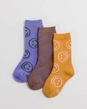 Load image into Gallery viewer, Baggu Kids Crew Socks (Set of Three)