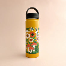 Load image into Gallery viewer, Sunshine Garden Water Bottle by Phoebe Wahl