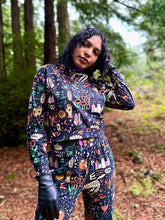 Load image into Gallery viewer, Nooworks Track Top in Tarot Garden