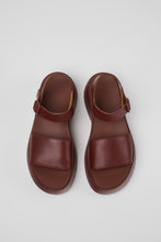 Load image into Gallery viewer, Camper Sandal: Tasha Burgundy