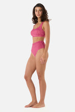 Load image into Gallery viewer, Gingham Bikini Top