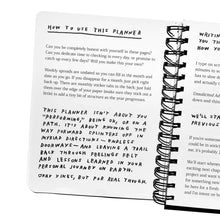 Load image into Gallery viewer, Undated Planner by Adam J. Kurtz