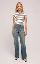 Load image into Gallery viewer, The Perfect Striped Rib Baby Tee