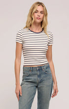 Load image into Gallery viewer, The Perfect Striped Rib Baby Tee