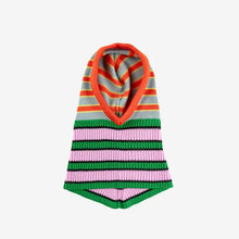 Load image into Gallery viewer, Verloop Striped Knit Hood