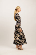 Load image into Gallery viewer, Age of Aquarius Long Sleeve Maxi Dress
