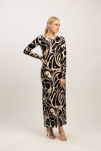 Load image into Gallery viewer, Age of Aquarius Long Sleeve Maxi Dress