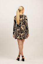 Load image into Gallery viewer, Age of Aquarius Long Sleeve Mini Dress
