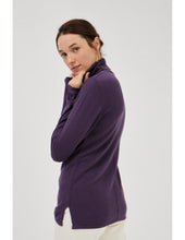 Load image into Gallery viewer, Long and Cozy Jumper: Eggplant