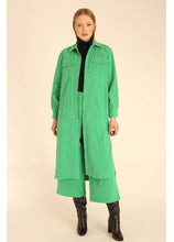 Load image into Gallery viewer, Classic Corduroy Overshirt: Grass
