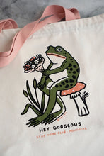 Load image into Gallery viewer, Hey Gorgeous Big Zip Tote