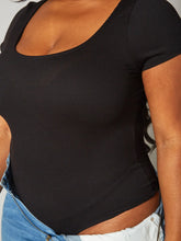 Load image into Gallery viewer, Plus Size Ribbed Bodysuit