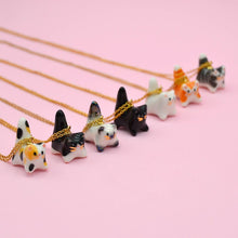 Load image into Gallery viewer, Ceramic Kitty Necklaces