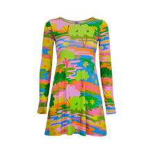 Load image into Gallery viewer, Penny Lane Long Sleeve Mini Dress