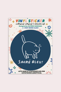 Sacré Bleu Sticker