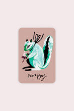 Load image into Gallery viewer, Scrappy Squirrel Sticker