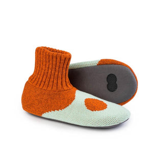 Ying Yang Knit Sock Slippers