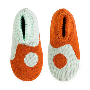 Ying Yang Knit Sock Slippers