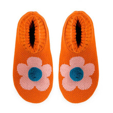 Load image into Gallery viewer, Flower Power Knit Sock Slippers: Scooby