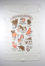 Load image into Gallery viewer, Tea Towel: Cats and Dogs of the Silver Screen