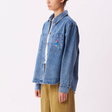 Load image into Gallery viewer, Coming up Daisies Denim Jacket
