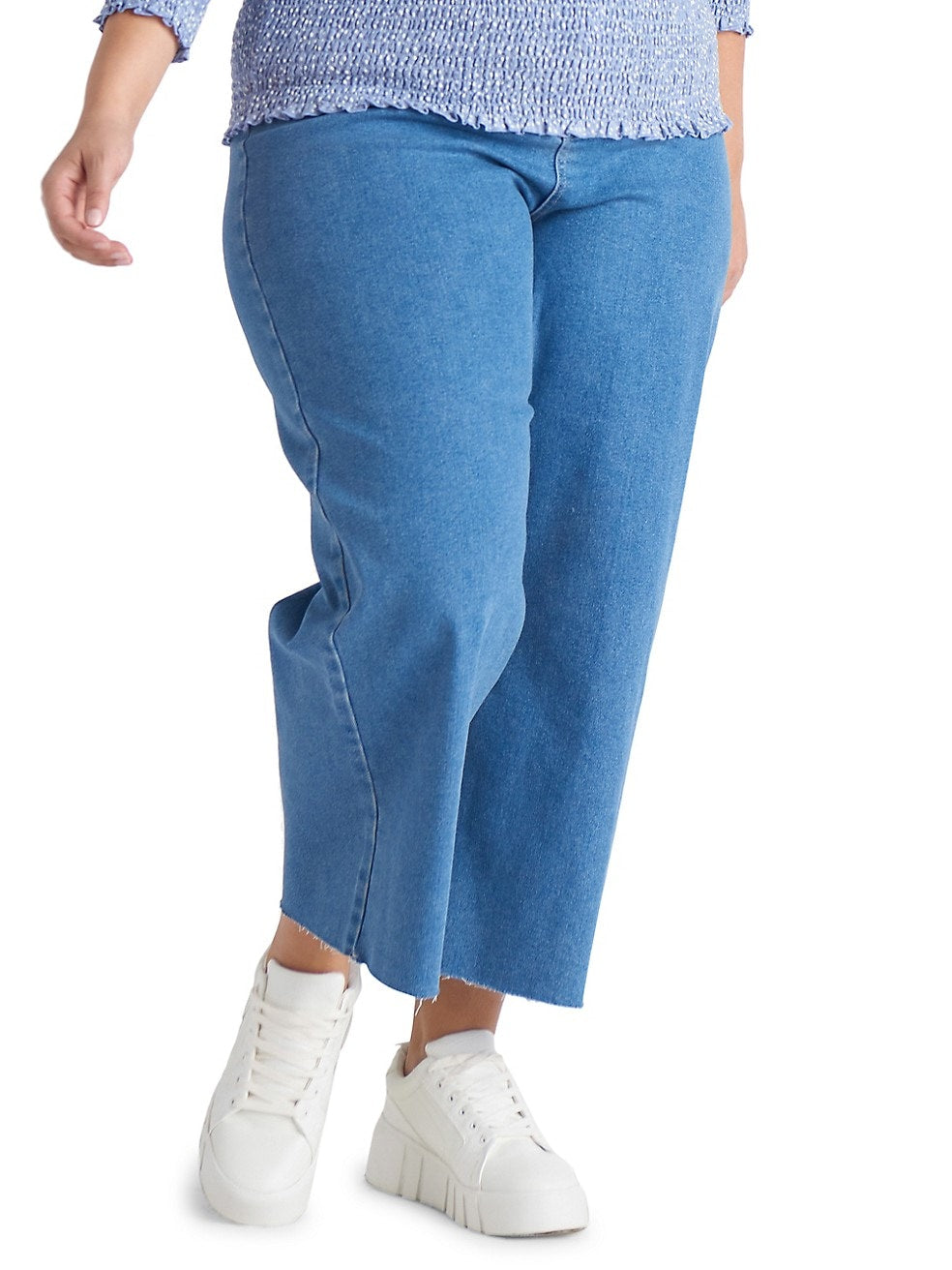 Plus: Culotte Blue Jeans