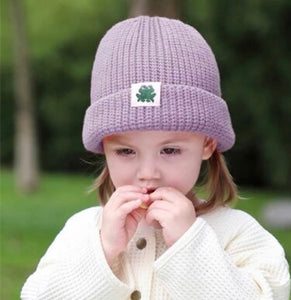Kids Froggy Knit Hat