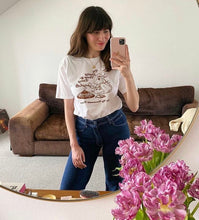 Load image into Gallery viewer, Staying Home and Eating Spaghetti Tshirt by Hannah Michelle Bayley