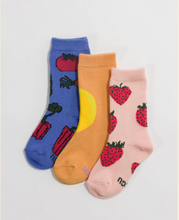 Load image into Gallery viewer, Baggu Kids Crew Socks (Set of Three)