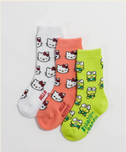 Load image into Gallery viewer, Baggu Kids Crew Socks (Set of Three)