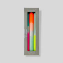Load image into Gallery viewer, Rainbow Kisses: Taper Candle Trio