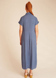 Classic Shirt Dress in Nuage