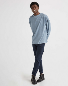 Men's Relaxed Long-Sleeve Pullover by Richer Poorer