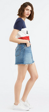 Load image into Gallery viewer, Levi&#39;s Deconstructed Denim Skirt
