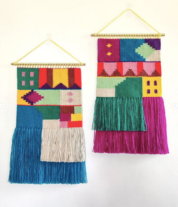 Wall Hanging Jaipur Girl on the Wing