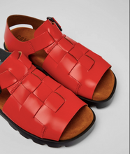 Load image into Gallery viewer, Camper Sandal: Cherry Woven

