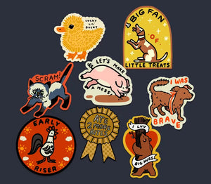 Stickers by the Golden Doodle