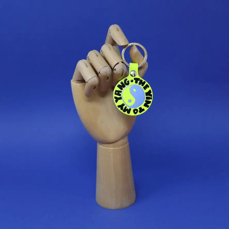 Yin and Yang Keychain