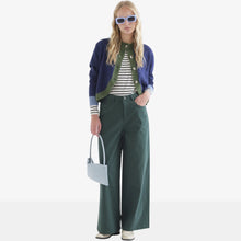 Load image into Gallery viewer, Twill Wide-Leg Pants
