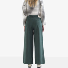 Load image into Gallery viewer, Twill Wide-Leg Pants
