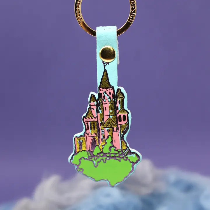 Castle in the Clouds Keychain