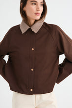 Load image into Gallery viewer, Mystery Novel Jacket (Removable Cape)
