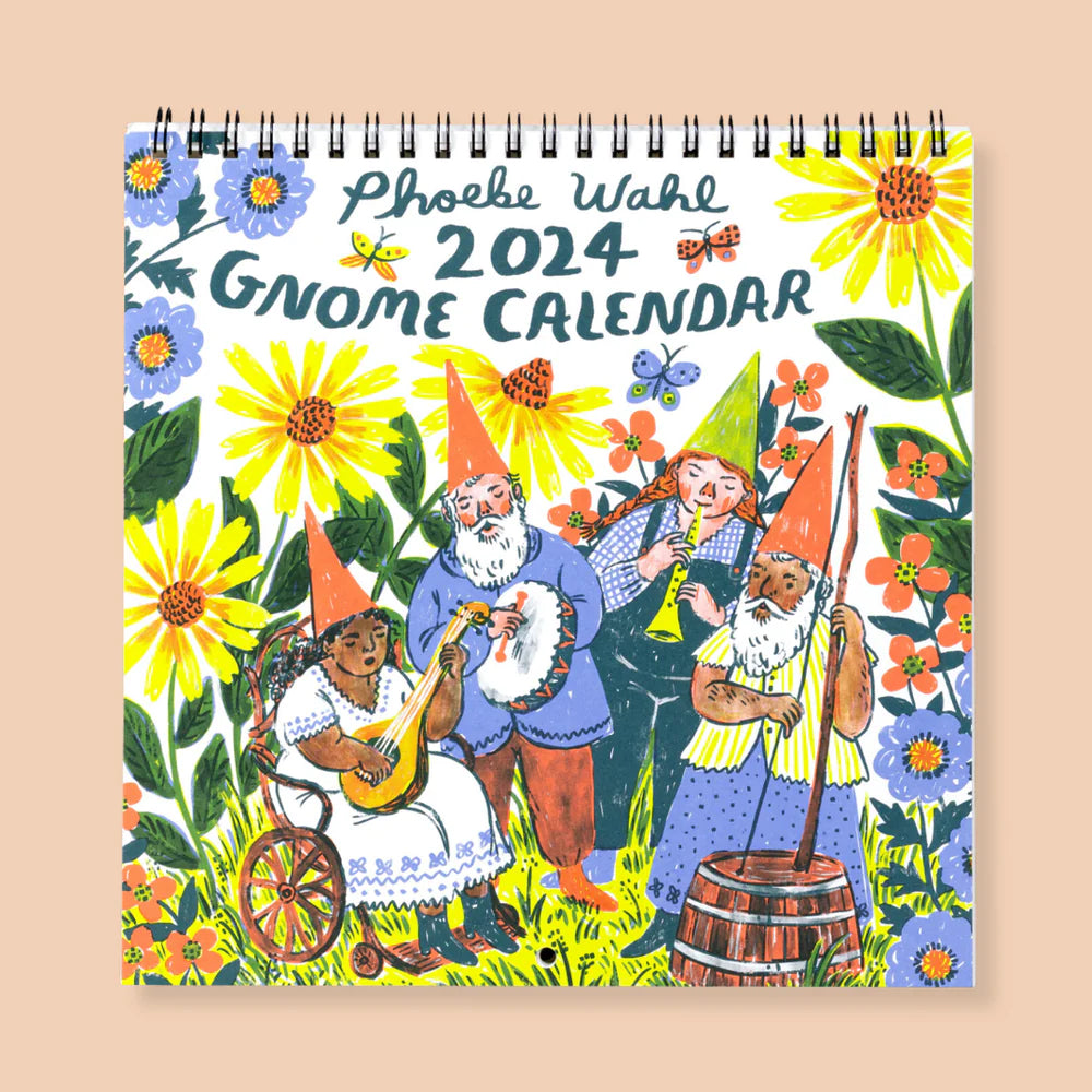 Phoebe Wahl 2024 Gnomes Calendar 🍄