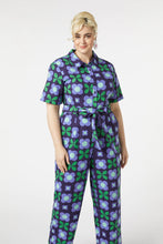 Load image into Gallery viewer, Geometric Flower Boiler Suit
